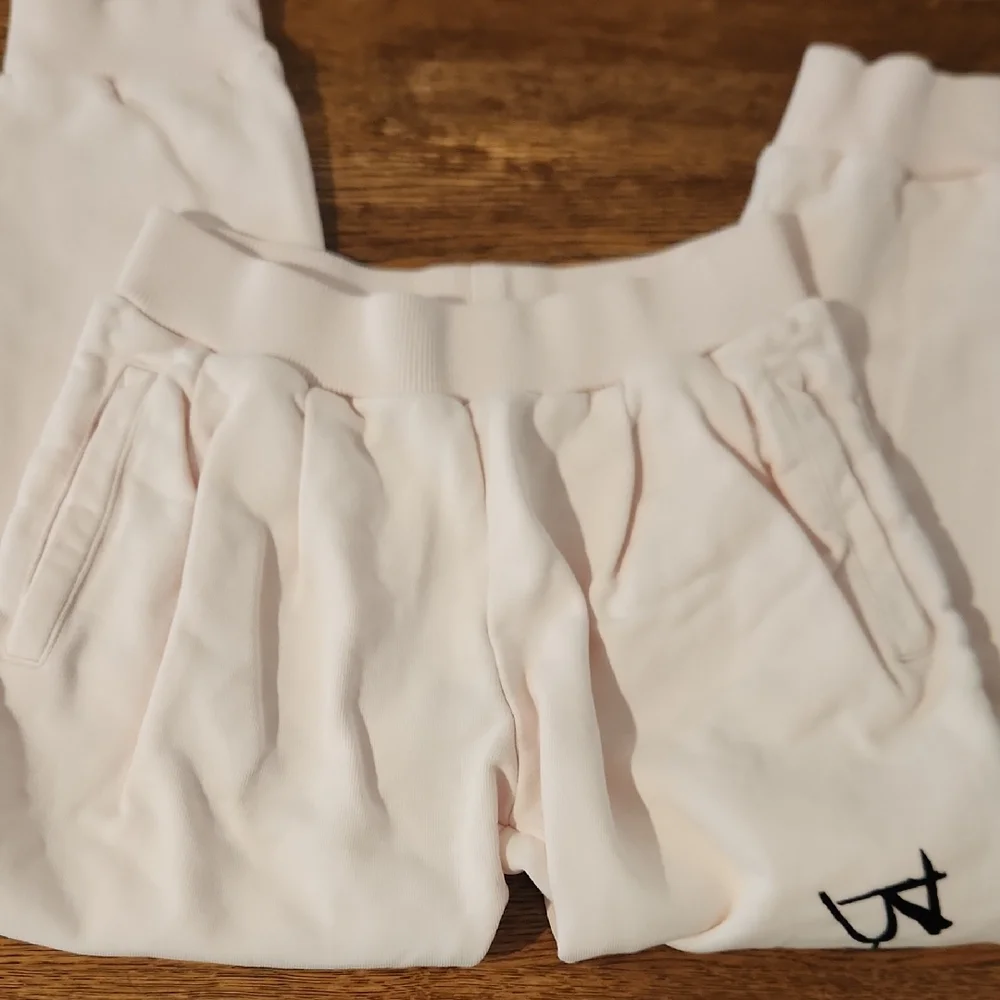 Balmain Kids Baby Pink Joggers with Black Logo - Picture 5 of 7